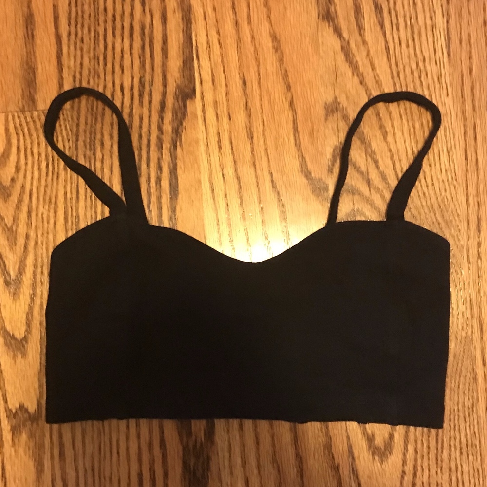 Brandy Melville Black Cage Bralette (unused)